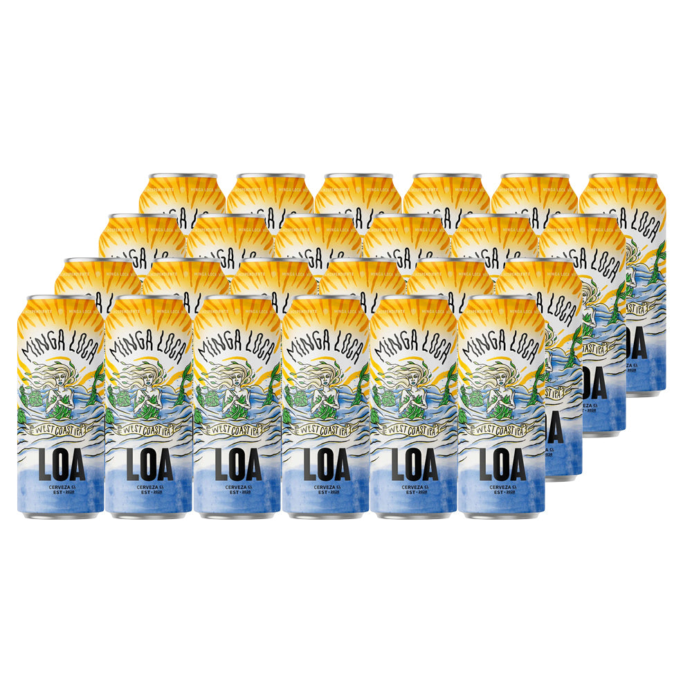 24x Cerveza LOA Minga Loca 470cc
