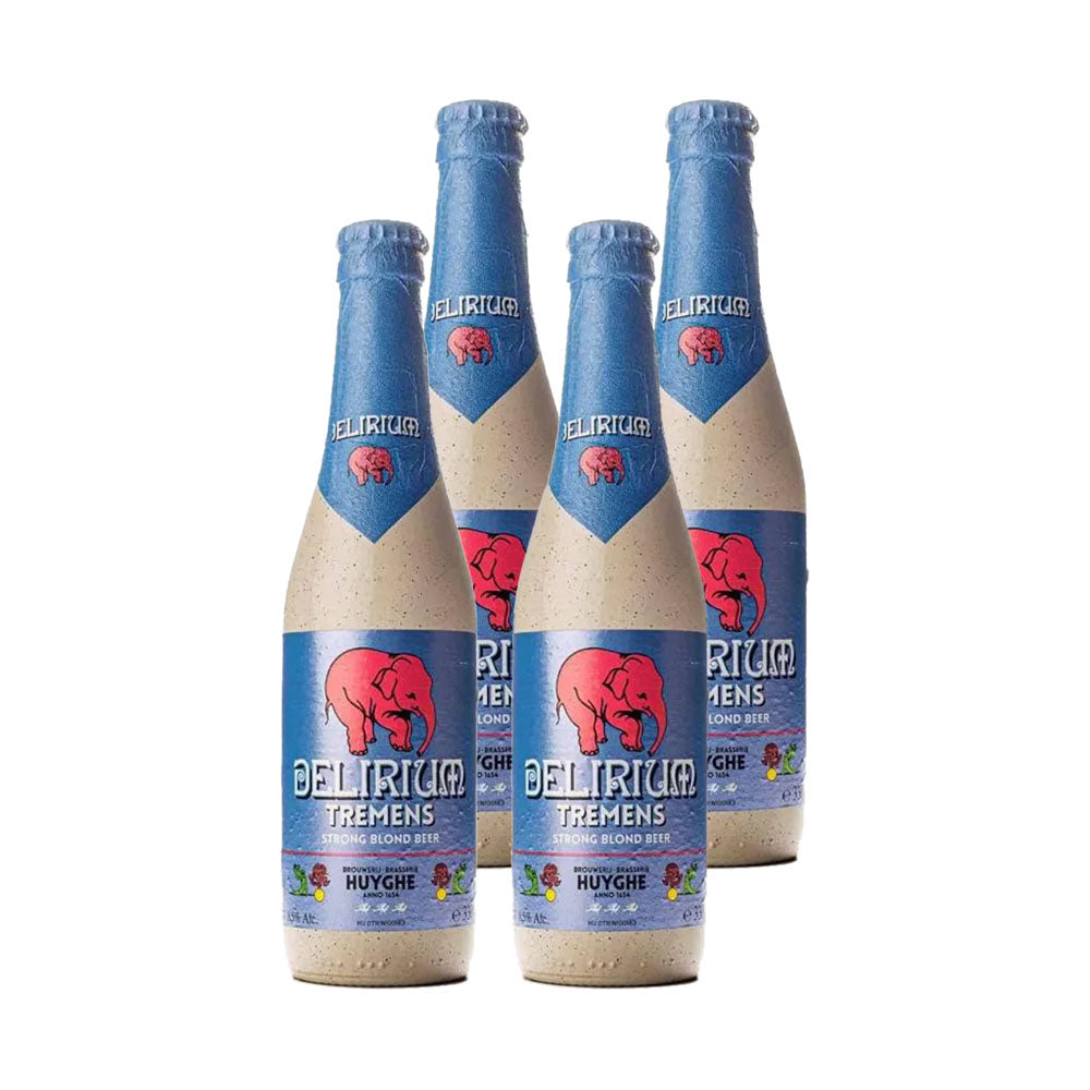 4x Cerveza Delirium Tremens Delirium 8,5° 330cc