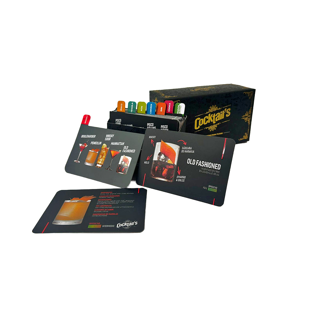 Cocktails Cards: 40 recetas para tu bar en casa
