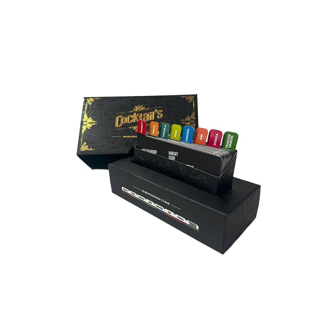 Cocktails Cards: 40 recetas para tu bar en casa