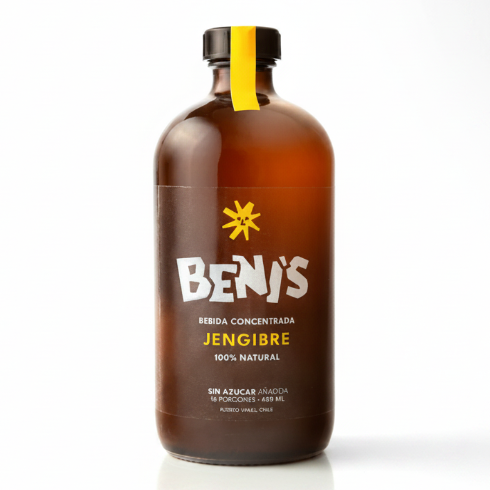 Bebida Natural Beni's De Jengibre 480cc