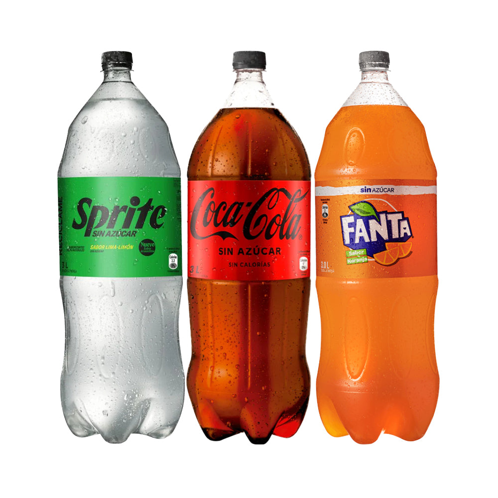 Arma tu Pack - 3x Bebida Gaseosa Variedades 3000cc