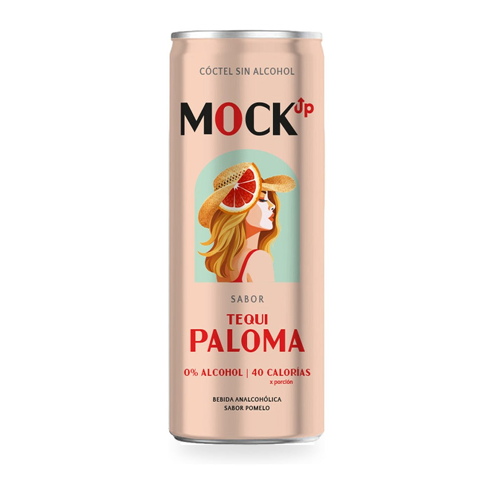 Ready To Drink Mockup Tequila Paloma Sin Alcohol 310cc