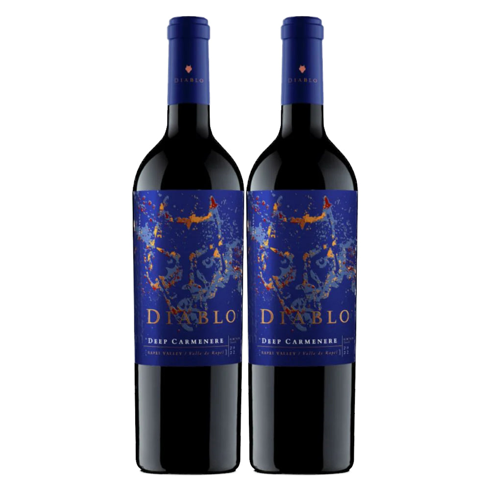 2x Vino Diablo Deep Carmenere 750cc