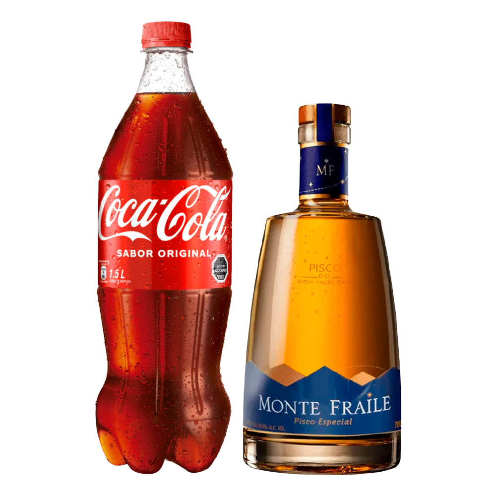 Pack Piscola Monte Fraile Especial 37,5º 700cc