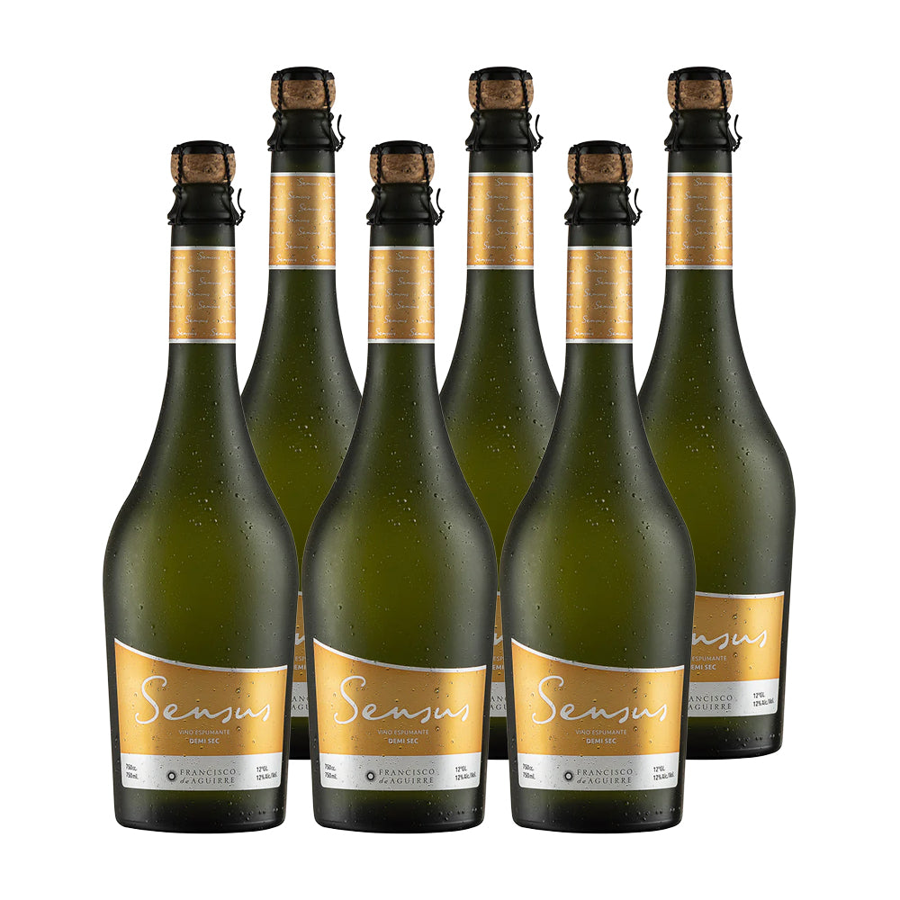 6x Espumante Sensus Demi Sec 12° 750cc