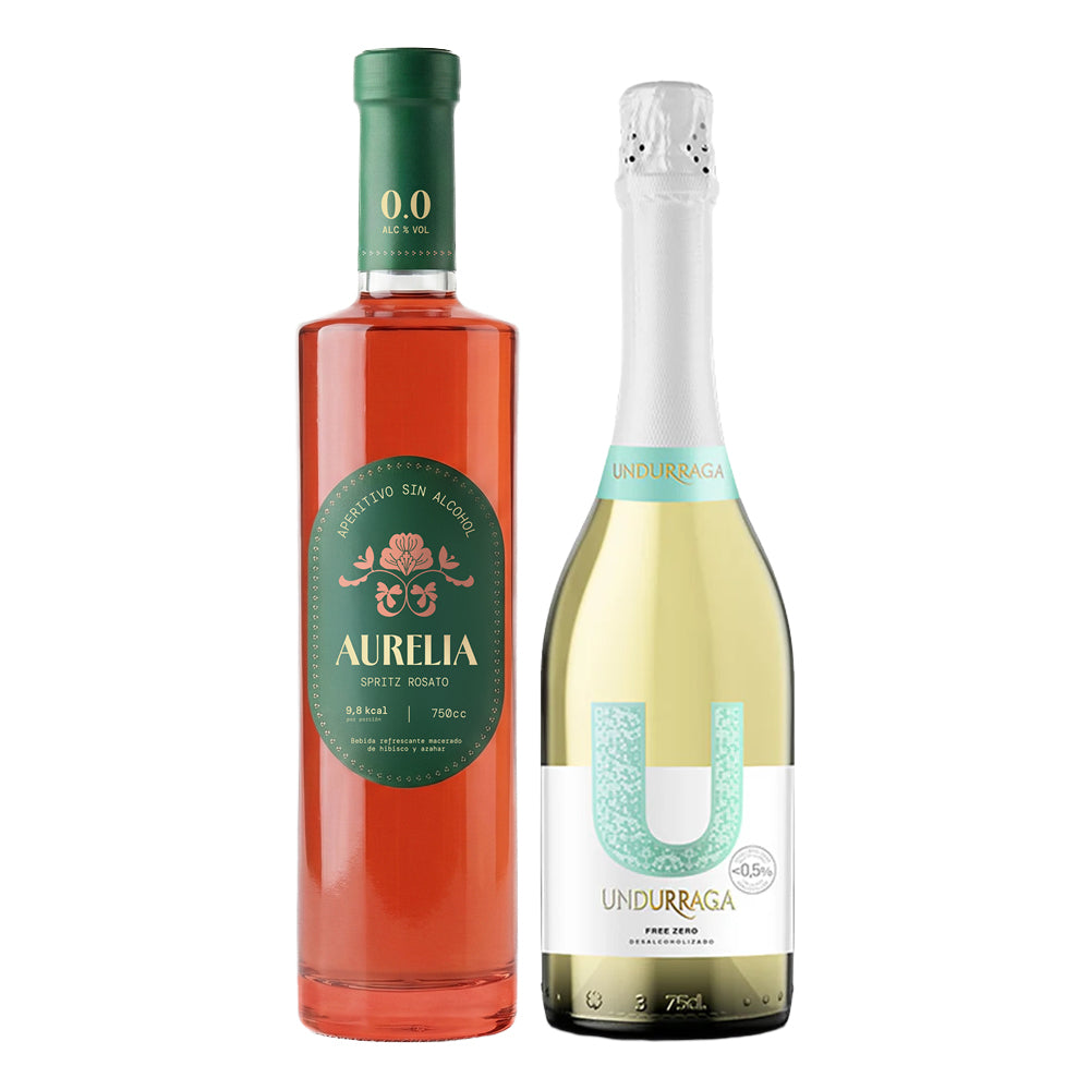 Pack Spritz Aurelia Rosato Sin Alcohol 750cc