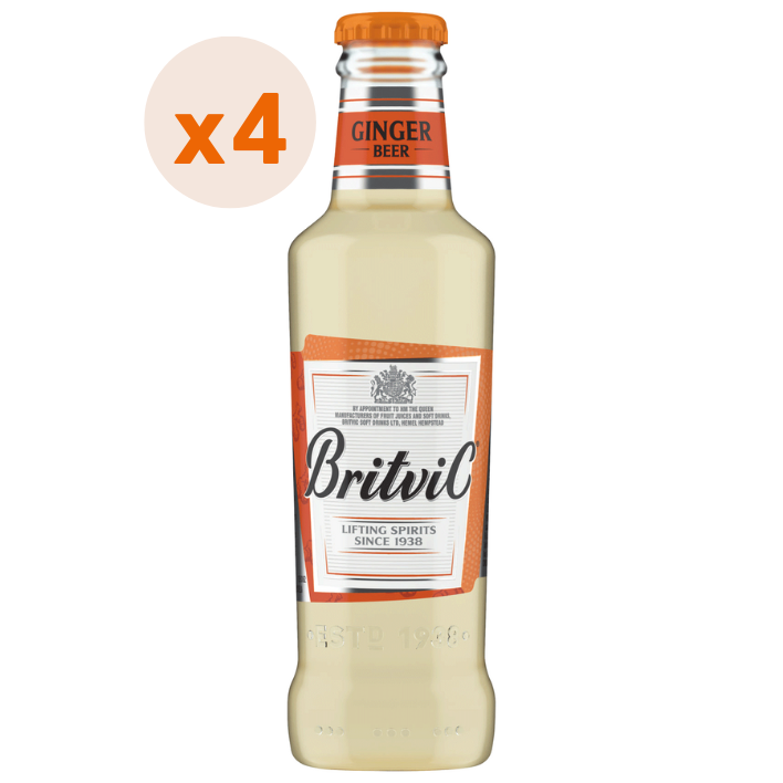 4x Ginger Beer Britvic 200cc