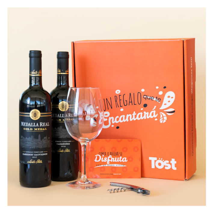 Caja Tost Vinos Gold Medal