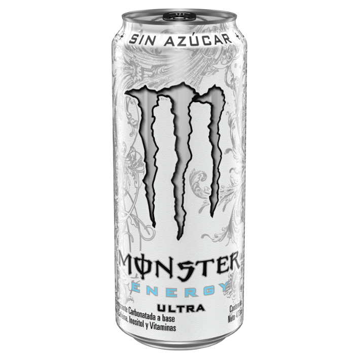 Bebida Energética Monster Energy Ultra White 470cc