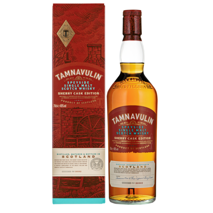 Whisky Tamnavulin Single Malt Sherry Cask 40º 700cc