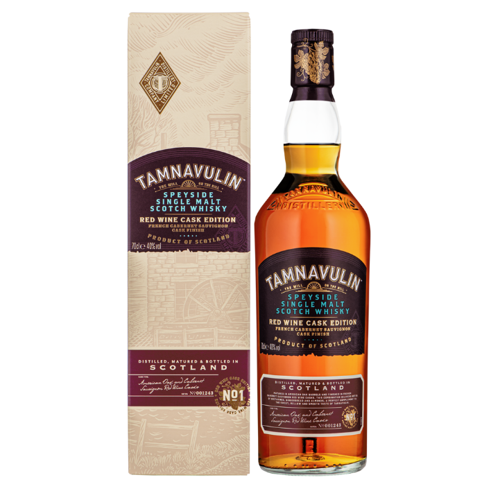 Whisky Tamnavulin Single Malt Red Wine Cask 40º 700cc