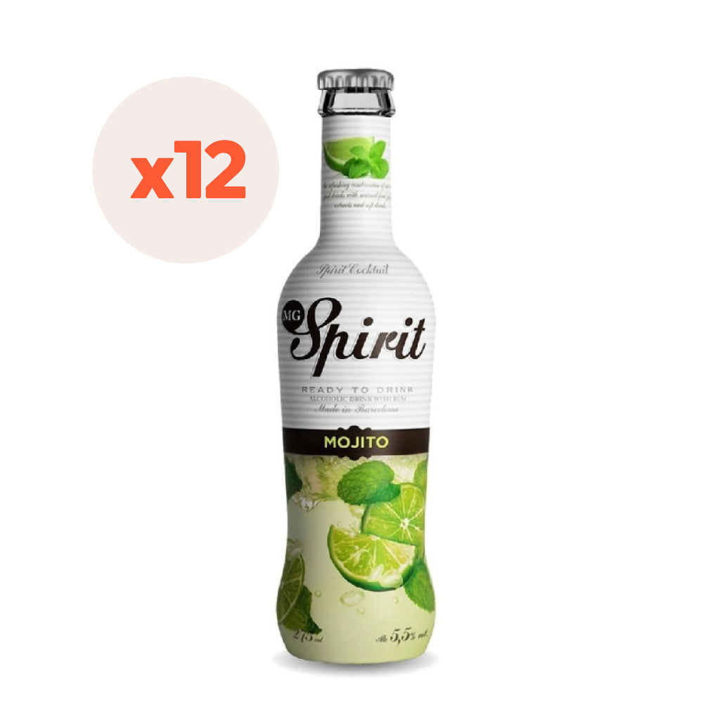 12x Cóctel MG Spirit Mojito 5,5º 275cc