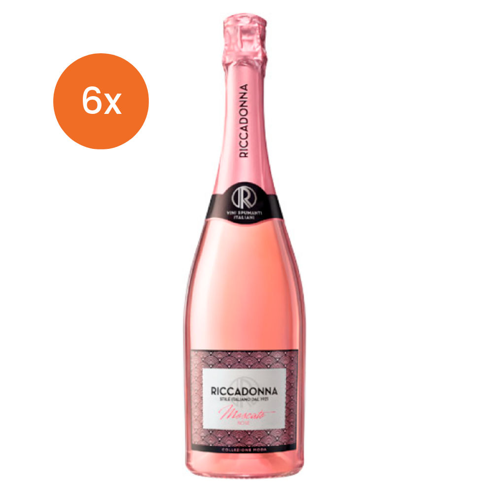 6x Espumante Riccadonna Variedades 750cc