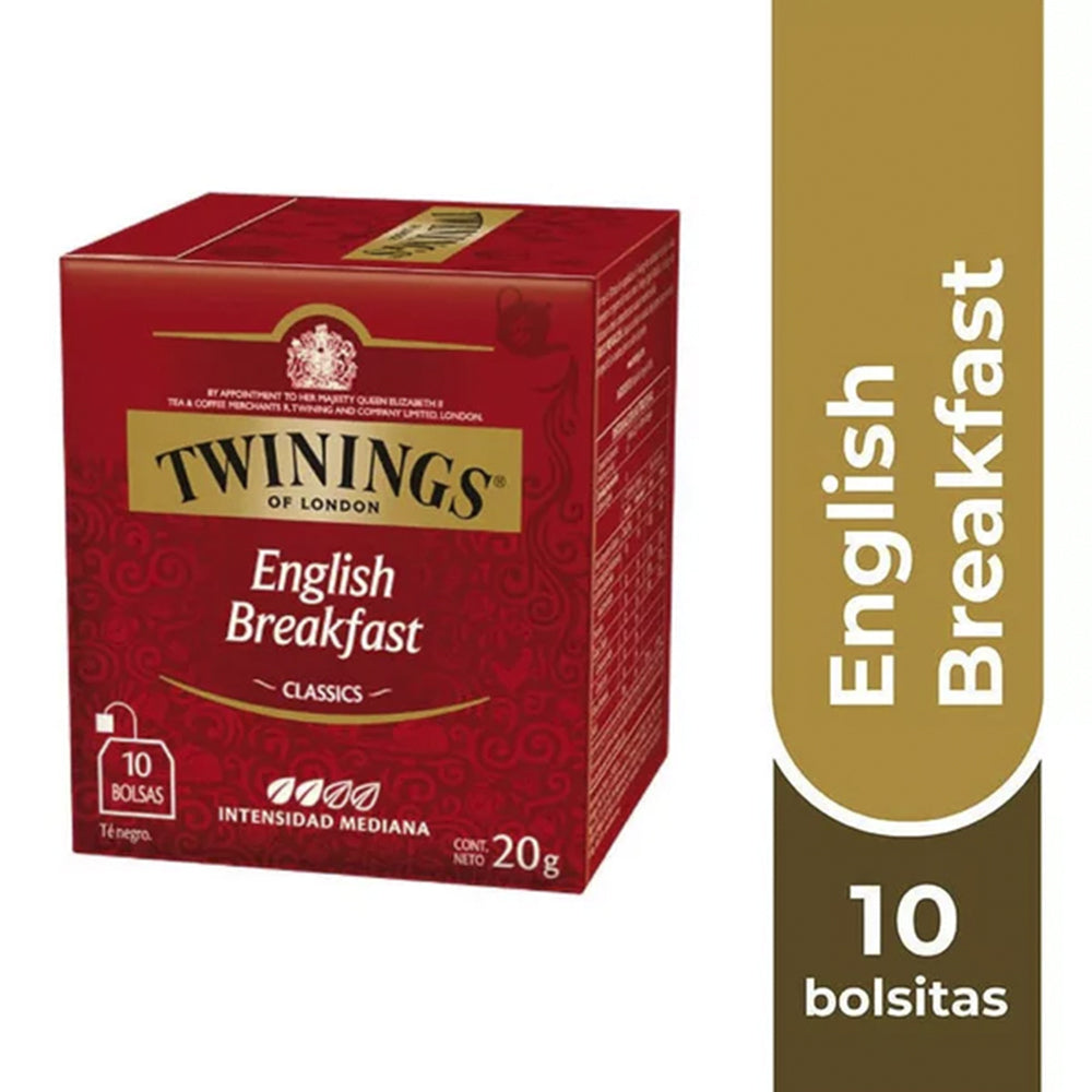 Té English Breakfast 10 Bolsas Twinings