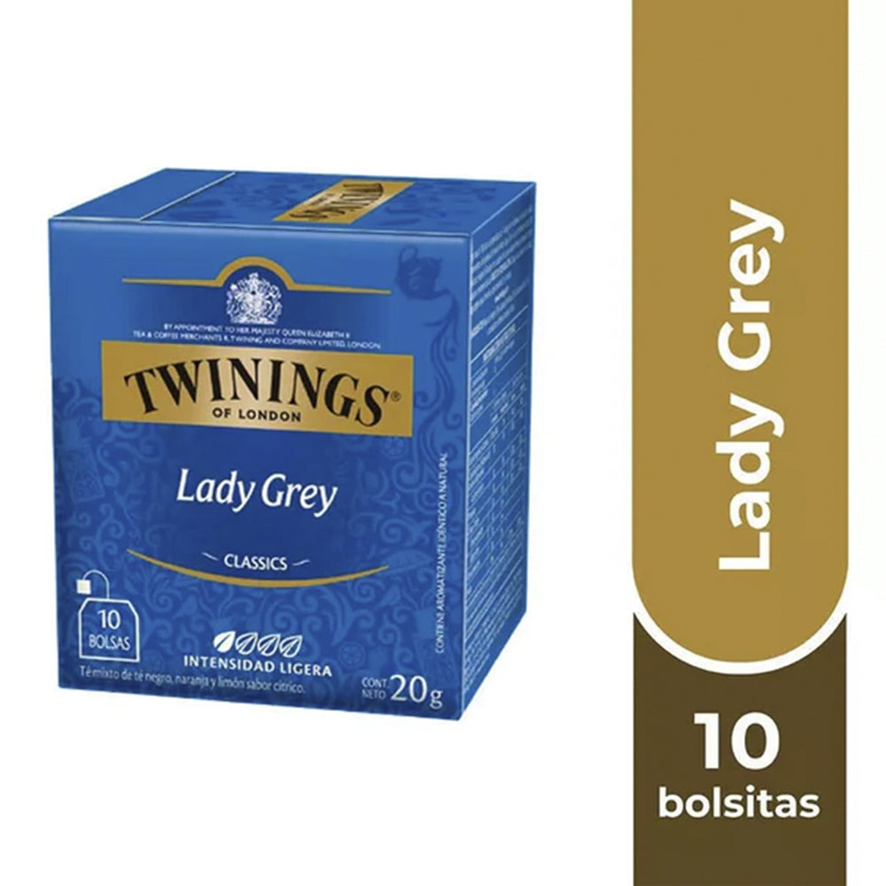 Té Lady Grey 10 Bolsa Twinings