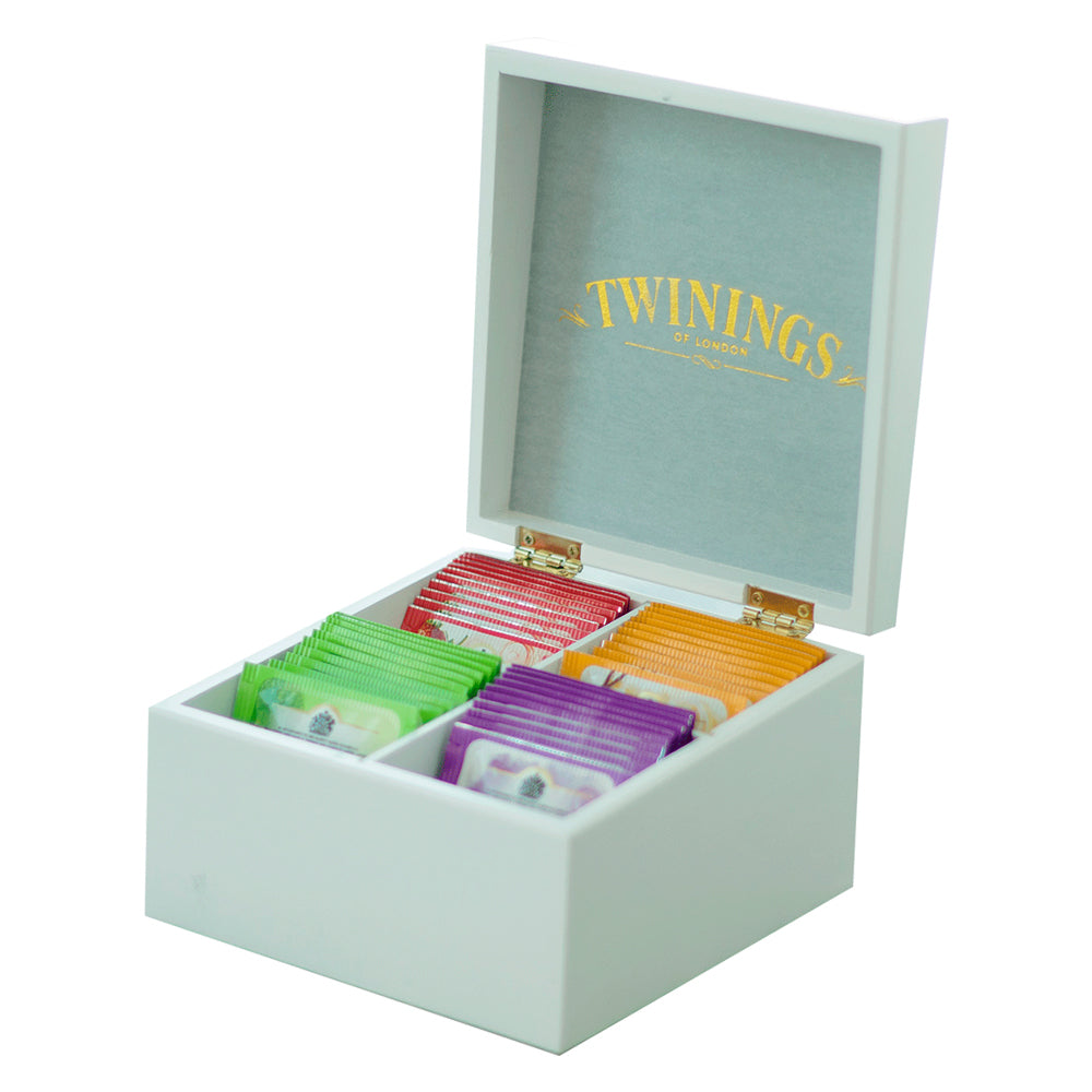 Té Caja Madera Blanca 40 Bolsas Twinings