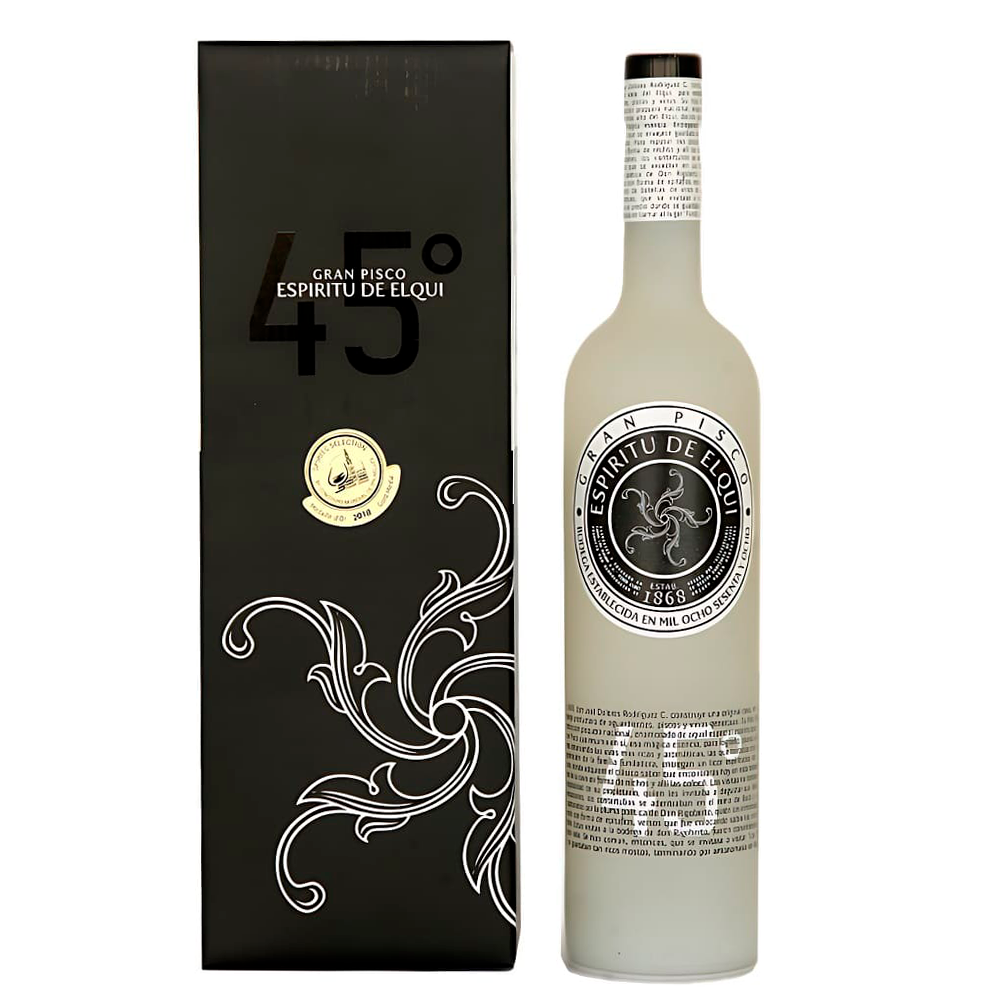 Gran Pisco Espíritu Del Elqui 45º 750cc