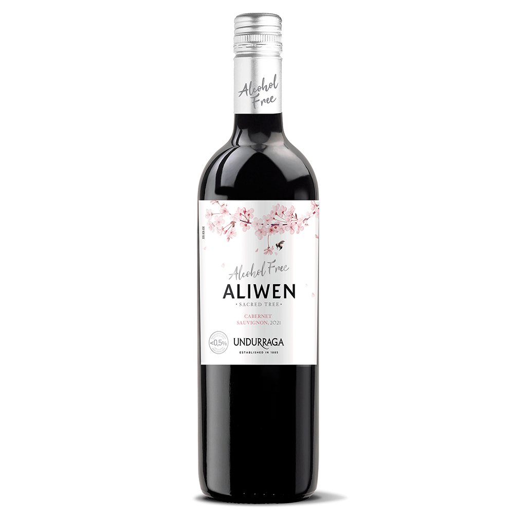 Vino Aliwen Alcohol Free Cepas 750cc