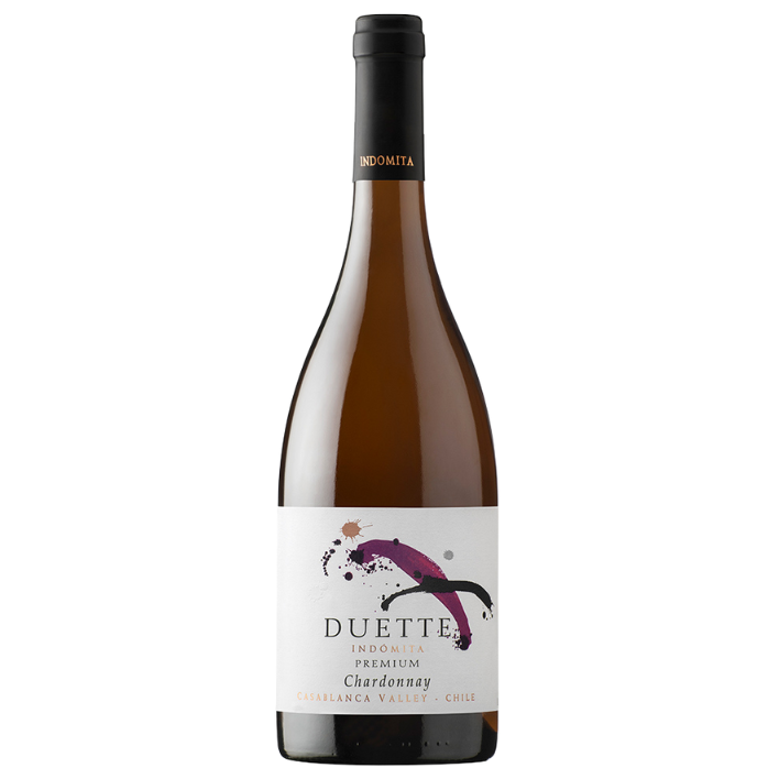 Vino Duette Indómita Premium Chardonnay 14° 750cc