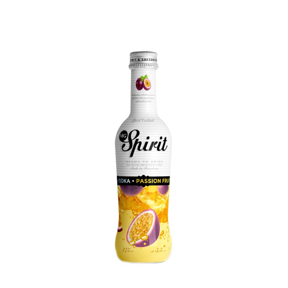 24x Cóctel MG Spirit Passion Fruit 5,5º 275cc