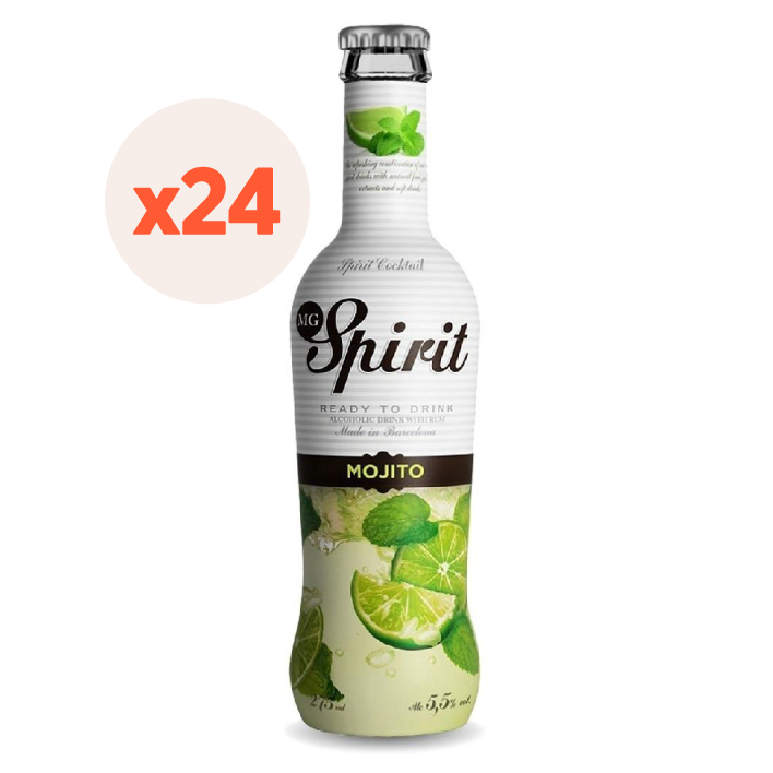 24x Cóctel MG Spirit Mojito 5,5º 275cc