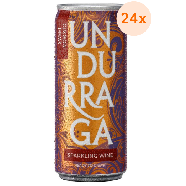 24x Undurraga Lata Moscato 250cc
