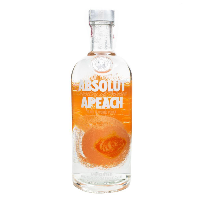 Vodka Absolut Apeach 40º 750cc