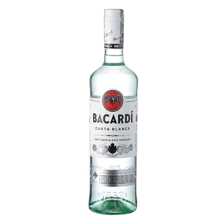 Ron Bacardí Carta Blanca 1000cc