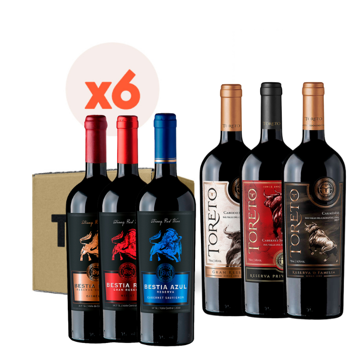 6x Mix Toreto Bestia Wines