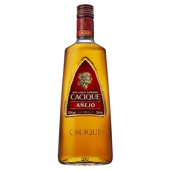 Ron Cacique añejo 40º botella 700cc