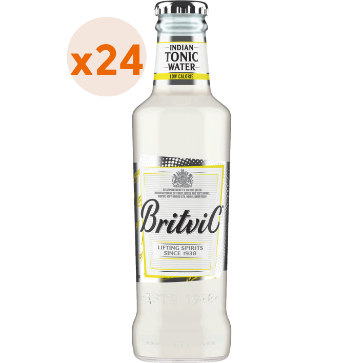 24x Britvic Agua Tónica Low Calorie (Zero) 200cc