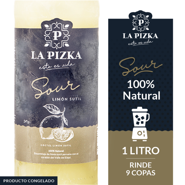 Sour Limón Sutil La Pizka 1000cc