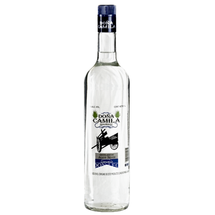 Destilado De Agave Doña Camila Silver 38º 1000cc