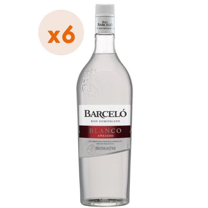 6x Ron Barceló Blanco 1000cc