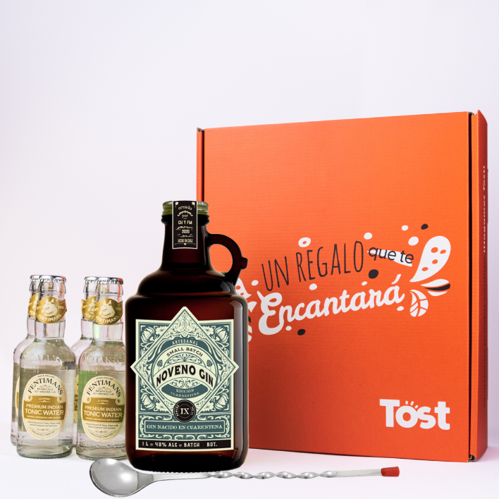 Caja Tost Gin Noveno Tonic