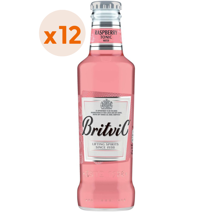 12x Raspberry Tonic Britvic 200cc
