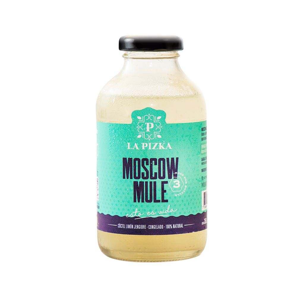Cóctel Moscow Mule La Pizka 350cc