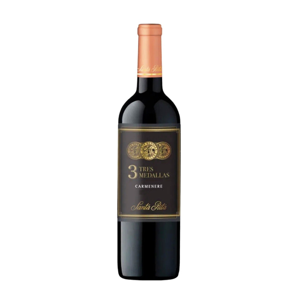 Vino 120 3 Medallas Carmenere 700cc