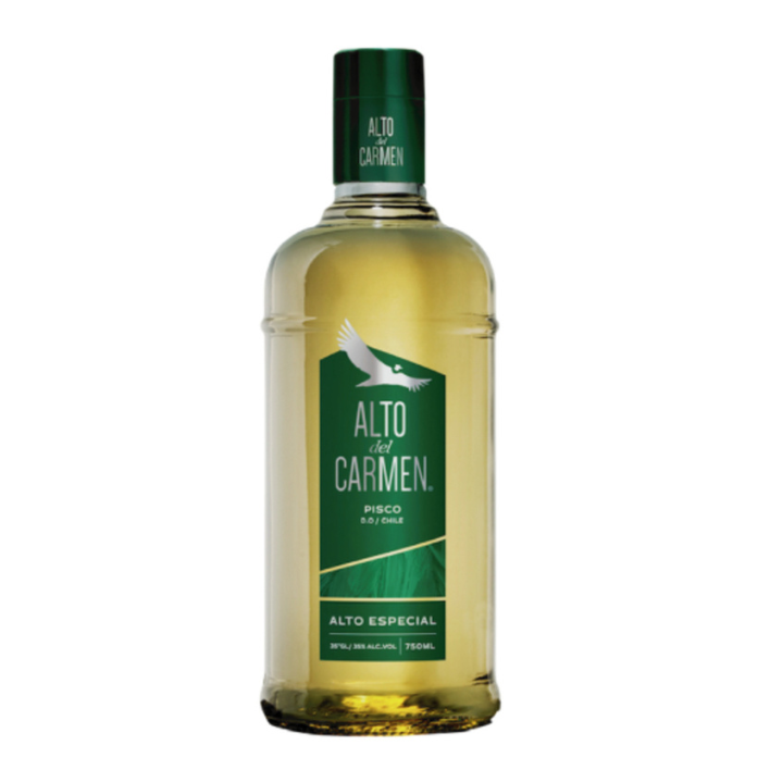 Pisco Alto del Carmen Verde 35º Botella 750cc
