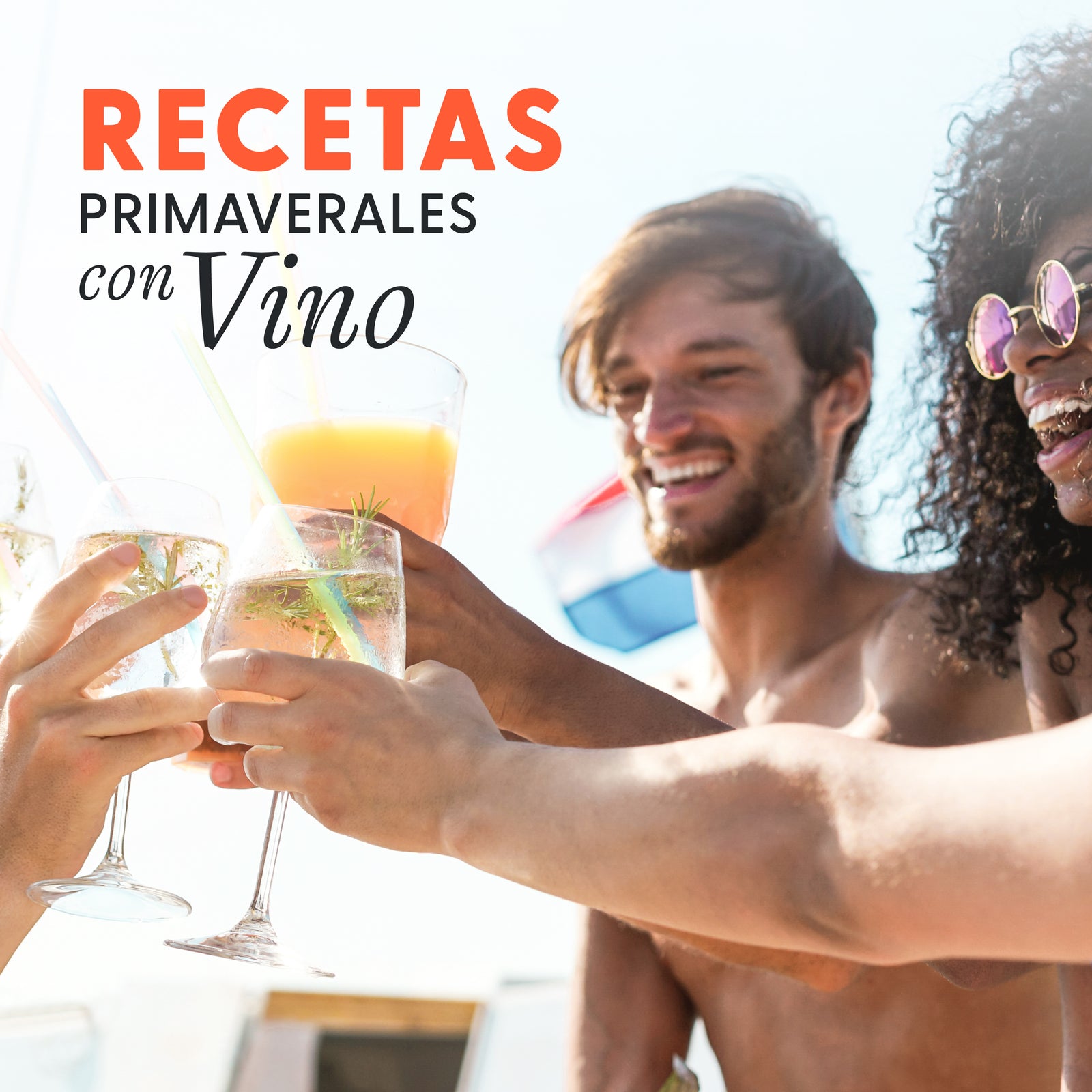 Recetas primaverales con Vino