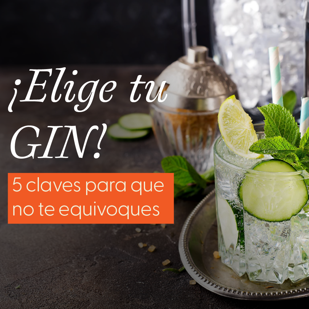 ¡Elige tu Gin!: 5 claves para que no te equivoques