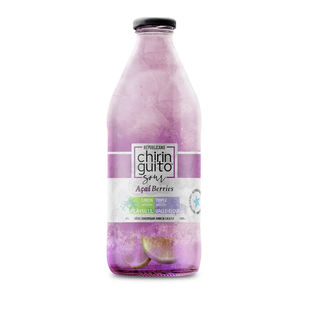 Cóctel Chiringuito Sour Acai Berries 24° 1000cc