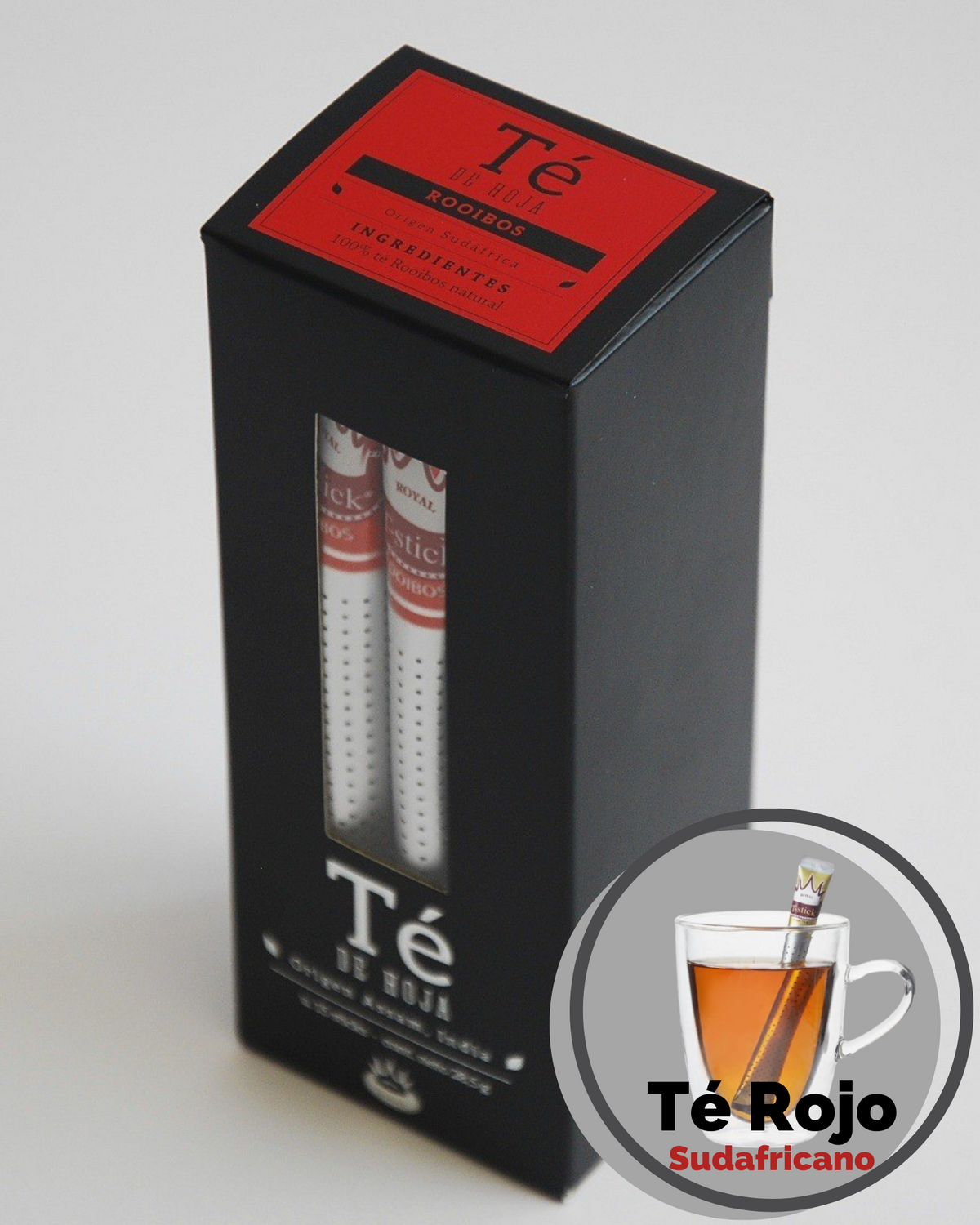 Caja 15 Sticks Rooibos Royal T-Stick