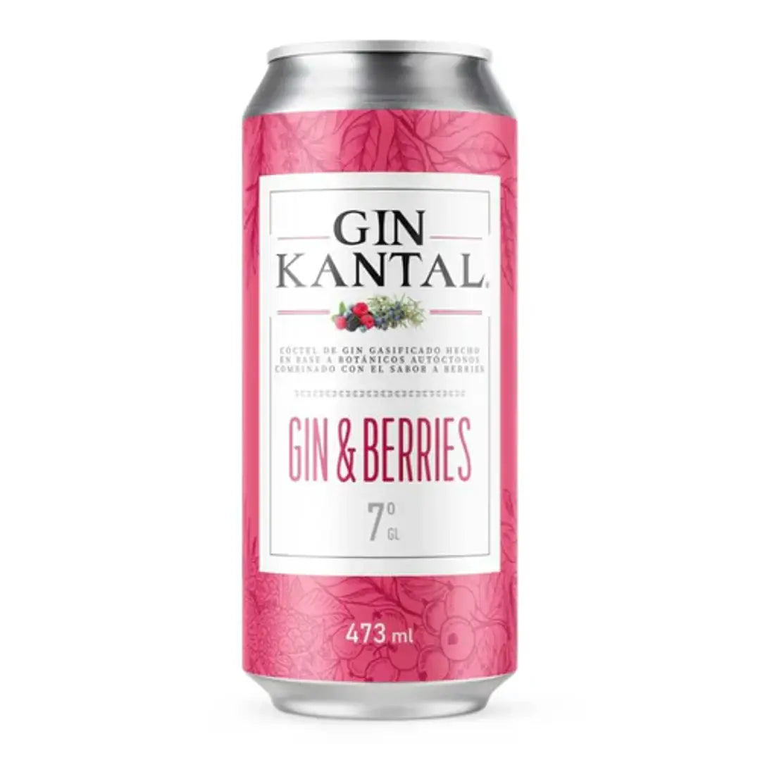 Gin Kantal Berries Lata 7° 470cc