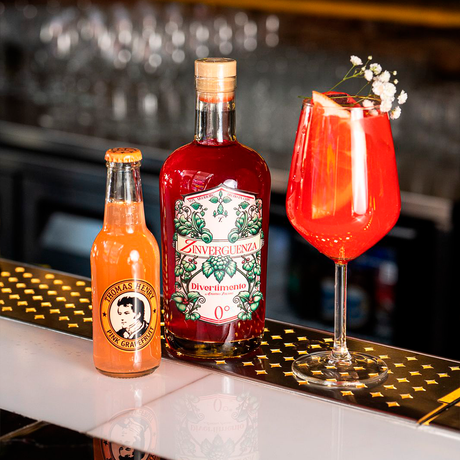Licor Zinverguenza Spritz Italiano Sin Alcohol 750cc
