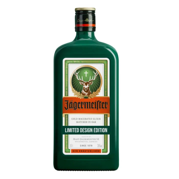 Licor Jagermeister Pantone Herbal Green 35° 700cc