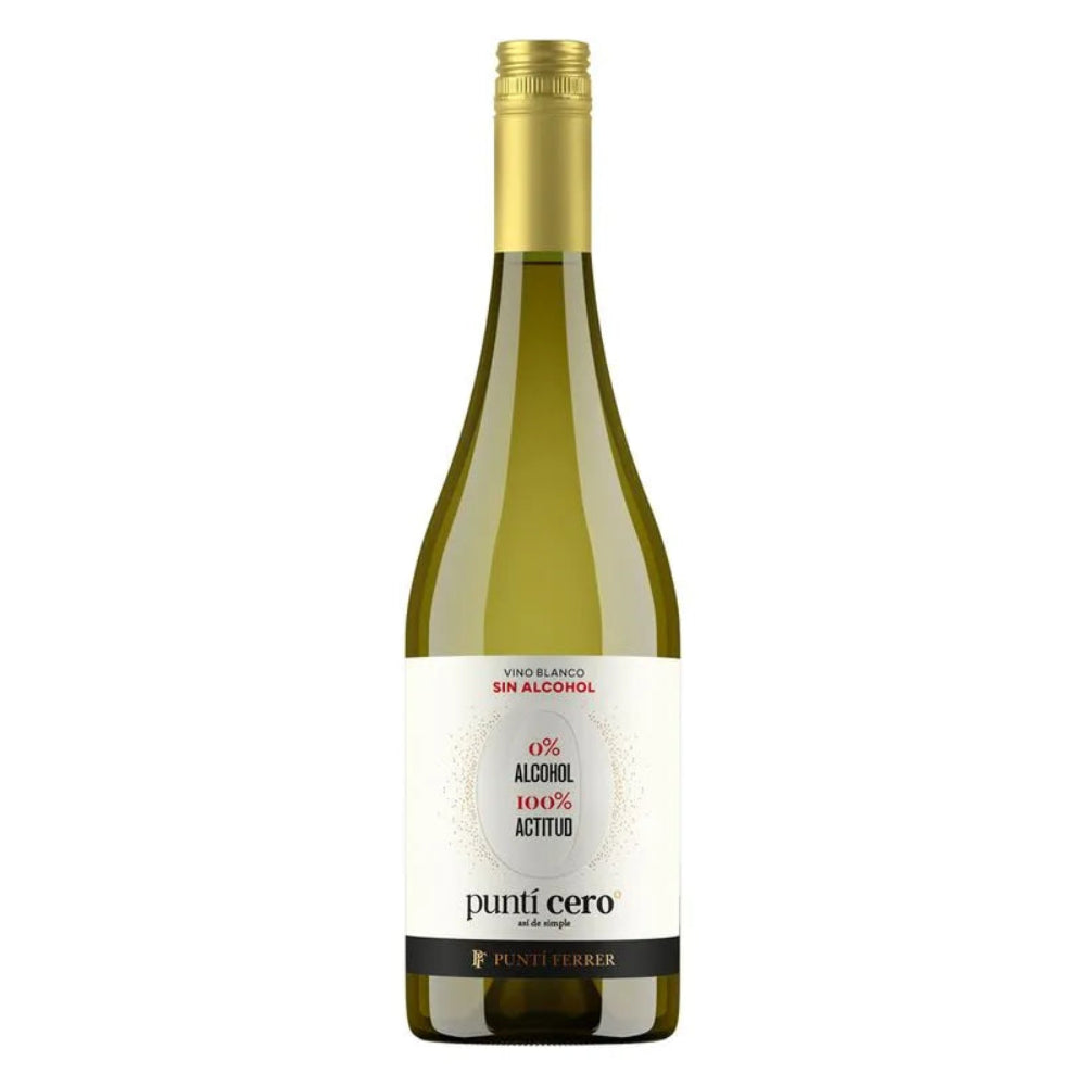 Vino Punti Ferrer Blanco Sin Alcohol 750cc