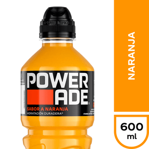 Bebida Isotónica Powerade Naranja 600cc