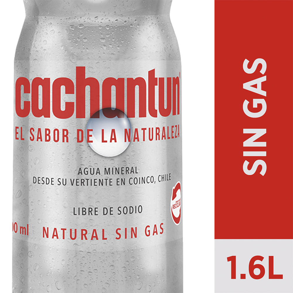 Agua Mineral Cachantun Sin Gas 1600cc